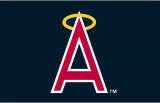 Los Angeles Angels 1972-1992 Cap Logo Sticker Heat Transfer