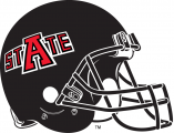 Arkansas State Red Wolves 2008-Pres Helmet Logo decal sticker
