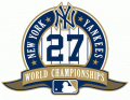 New York Yankees 2010-Pres Champion Logo decal sticker
