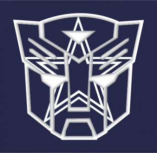 Autobots Dallas Cowboys logo Sticker Heat Transfer