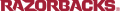 Arkansas Razorbacks 2014-Pres Wordmark Logo 02 Sticker Heat Transfer