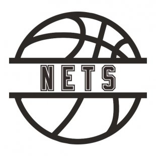 Basketball Brooklyn Nets Logo Sticker Heat Transfer