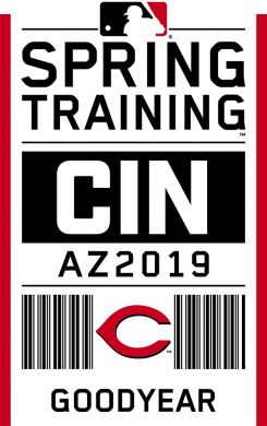 Cincinnati Reds 2019 Event Logo Sticker Heat Transfer