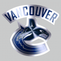 Vancouver Canucks Stainless steel logo Sticker Heat Transfer