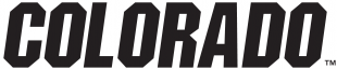 Colorado Buffaloes 2006-Pres Wordmark Logo 04 decal sticker