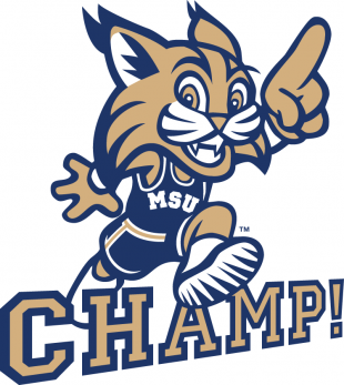 Montana State Bobcats 2004-Pres Mascot Logo 01 decal sticker
