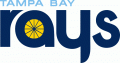 Tampa Bay Rays 2012-2018 Wordmark Logo decal sticker