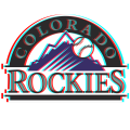 Phantom Colorado Rockies logo Sticker Heat Transfer