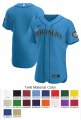 Seattle Mariners Custom Letter and Number Kits for Alternate Jersey 02 Material Twill