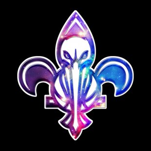 Galaxy New Orleans Pelicans Logo decal sticker