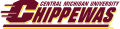 Central Michigan Chippewas 1997-Pres Wordmark Logo 02 decal sticker