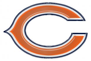 Chicago Bears Plastic Effect Logo decal sticker