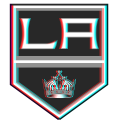 Phantom Los Angeles Kings logo decal sticker