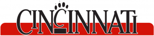 Cincinnati Bearcats 1990-2005 Wordmark Logo 02 decal sticker