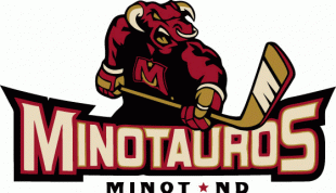 Minot Minotauros 2011 12 Primary Logo decal sticker