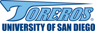 San Diego Toreros 2005-Pres Wordmark Logo 04 decal sticker