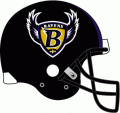 Baltimore Ravens 1996-1998 Helmet Logo Sticker Heat Transfer