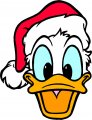 Donald Duck Logo 46 Sticker Heat Transfer