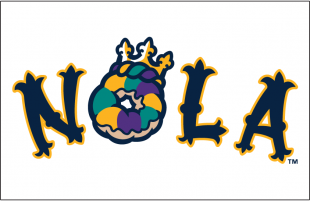 New Orleans Baby Cakes 2017-Pres Jersey Logo decal sticker