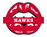 Atlanta Hawks Lips Logo Lips Logo Sticker Heat Transfer