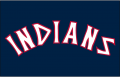 Cleveland Indians 1975-1977 Jersey Logo decal sticker