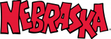 Nebraska Cornhuskers 1975-1982 Wordmark Logo 02 decal sticker