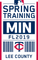 Minnesota Twins 2019 Event Logo decal sticker