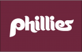 Philadelphia Phillies 1987-1991 Batting Practice Logo Sticker Heat Transfer