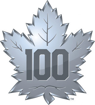 Toronto Maple Leafs 2016 17 Anniversary Logo decal sticker