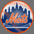 New York Mets Plastic Effect Logo decal sticker