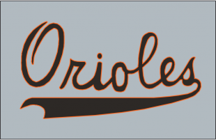 Baltimore Orioles 1954 Jersey Logo 01 Sticker Heat Transfer