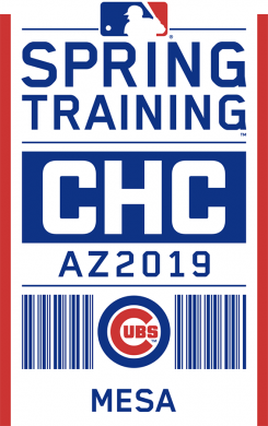 Chicago Cubs 2019 Event Logo Sticker Heat Transfer
