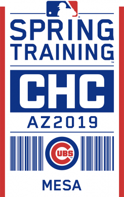 Chicago Cubs 2019 Event Logo decal sticker