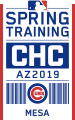 Chicago Cubs 2019 Event Logo Sticker Heat Transfer