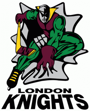 London Knights 1994 95-2001 02 Primary Logo decal sticker