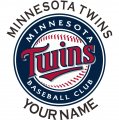 Minnesota Twins Customized Logo Sticker Heat Transfer