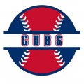 Baseball Chicago Cubs Logo Sticker Heat Transfer