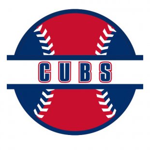 Baseball Chicago Cubs Logo Sticker Heat Transfer