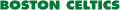 Boston Celtics 1976 77-Pres Wordmark Logo decal sticker