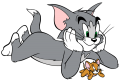 Tom and Jerry Logo 20 Sticker Heat Transfer