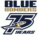 Winnipeg Blue Bombers 2005 Anniversary Logo Sticker Heat Transfer