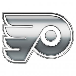 Philadelphia Flyers Silver Logo Sticker Heat Transfer
