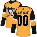Pittsburgh Penguins Custom Letter and Number Kits for Alternate Jersey Material Vinyl