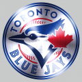 Toronto Blue Jays Stainless steel logo decal sticker