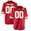 Kansas City Chiefs Custom Letter and Number Kits For Red Jersey Material Vinyl