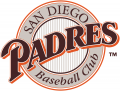 San Diego Padres 1990 Primary Logo Sticker Heat Transfer