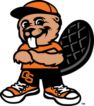 Oregon State Beavers 2007-Pres Mascot Logo Sticker Heat Transfer