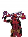 Atlanta Braves Deadpool Logo Sticker Heat Transfer