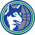 Minnesota Timberwolves 1989-1995 Alternate Logo Sticker Heat Transfer
