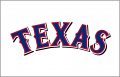 Texas Rangers 2009-2013 Jersey Logo 02 decal sticker
